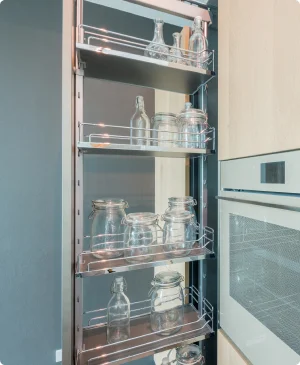 Kitchen bottle pull-out accessories