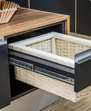 Kitchen wicker basket accessories