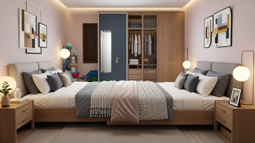 Bedroom after user design