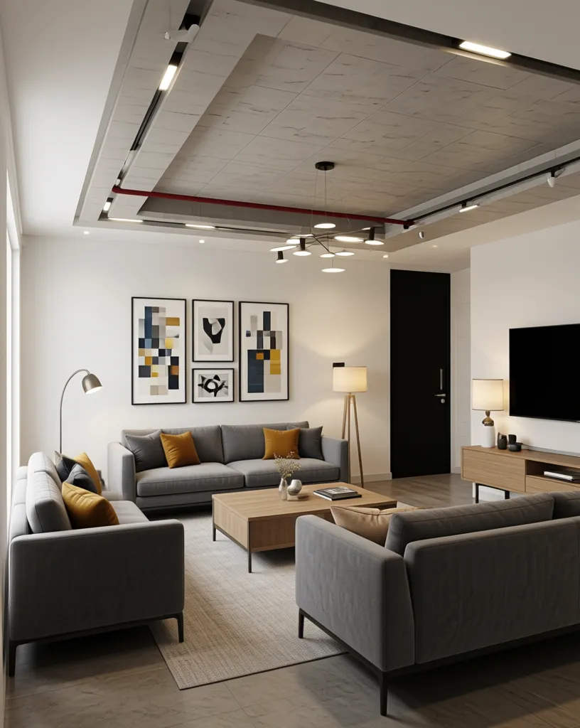 Ceiling after user design