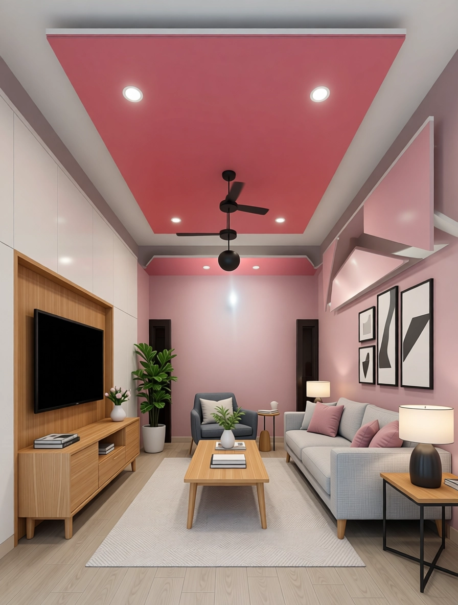Ceiling after user design